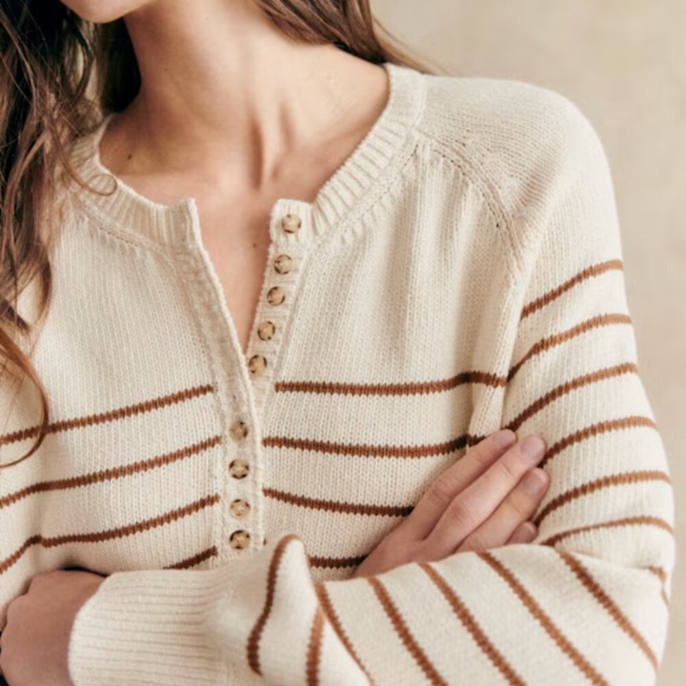 Sezane Leontine Ecru / Camel